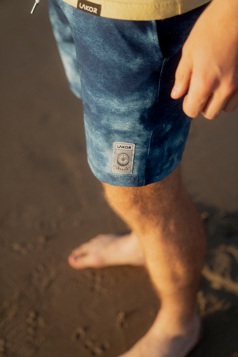 Beach Washed Shorts (blå)